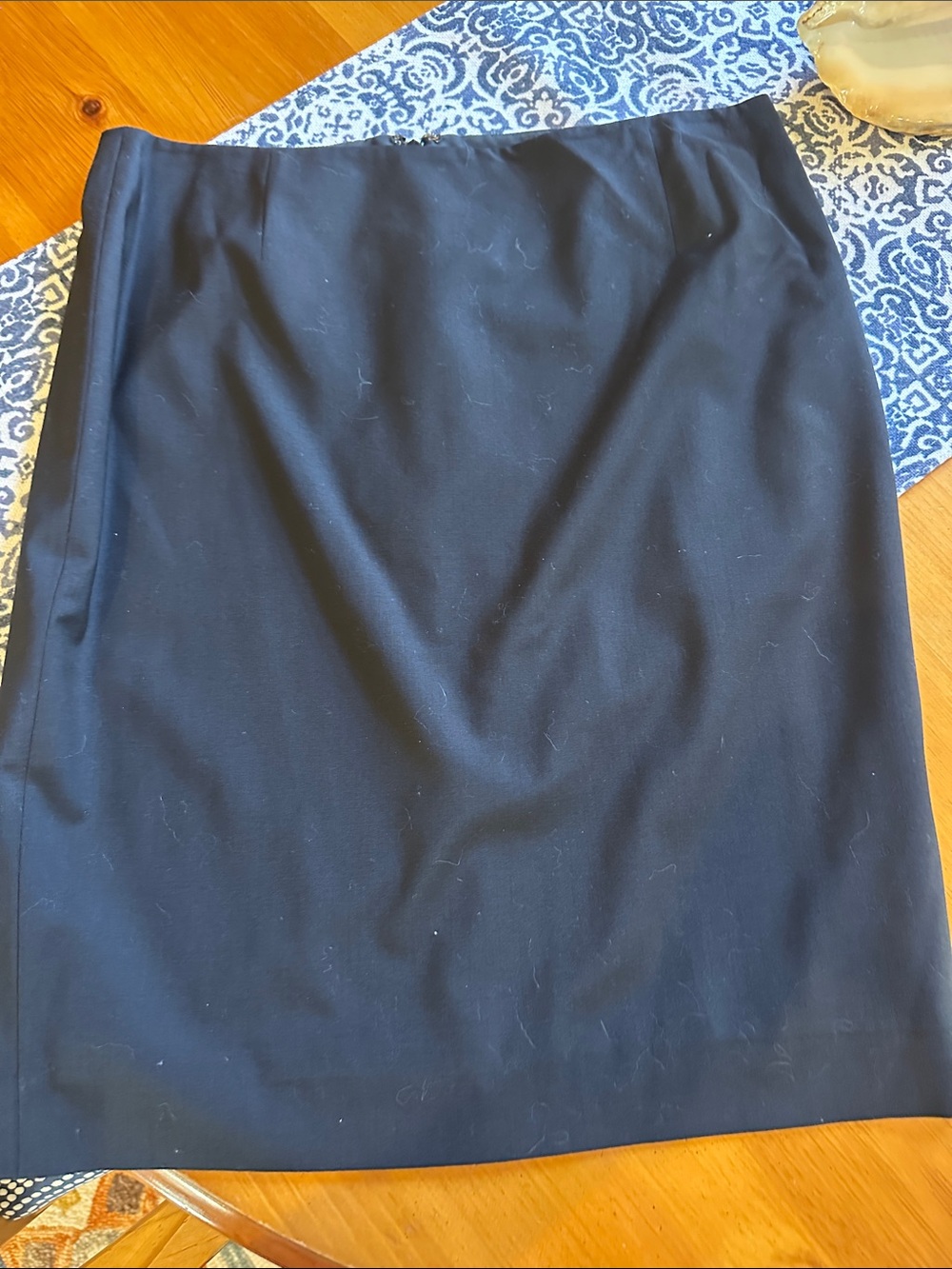 ANTONIO MELANI Black Pencil Skirt